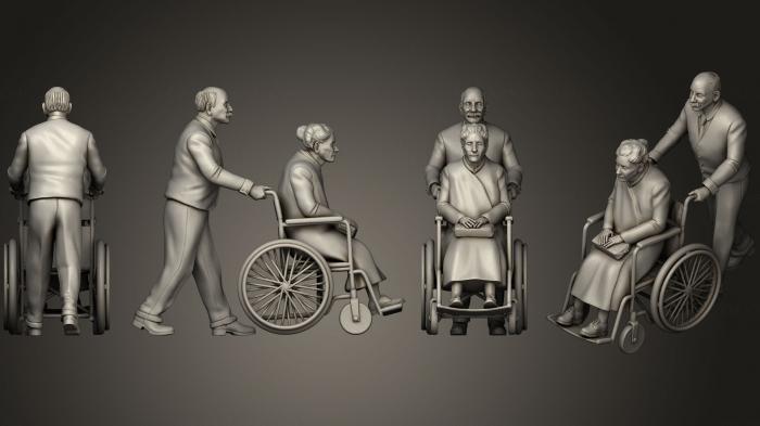 Figurines of people (STKH_0213) 3D model for CNC machine